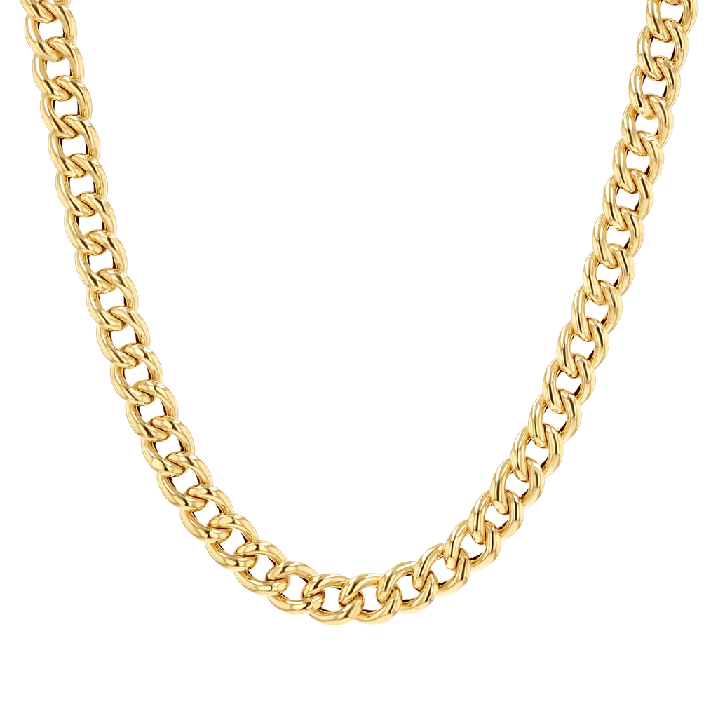 14K Cuban Curb Link Necklace G7322