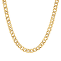 14K Cuban Curb Link Necklace G7322