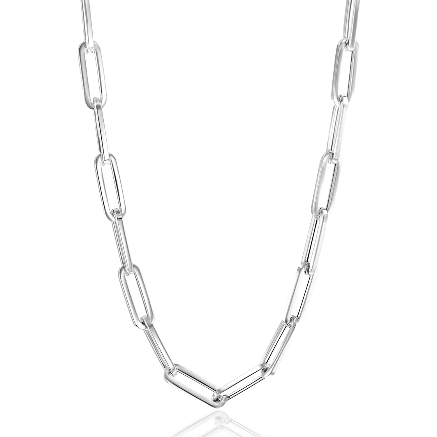 14K Gold Paperclip Chain D14111