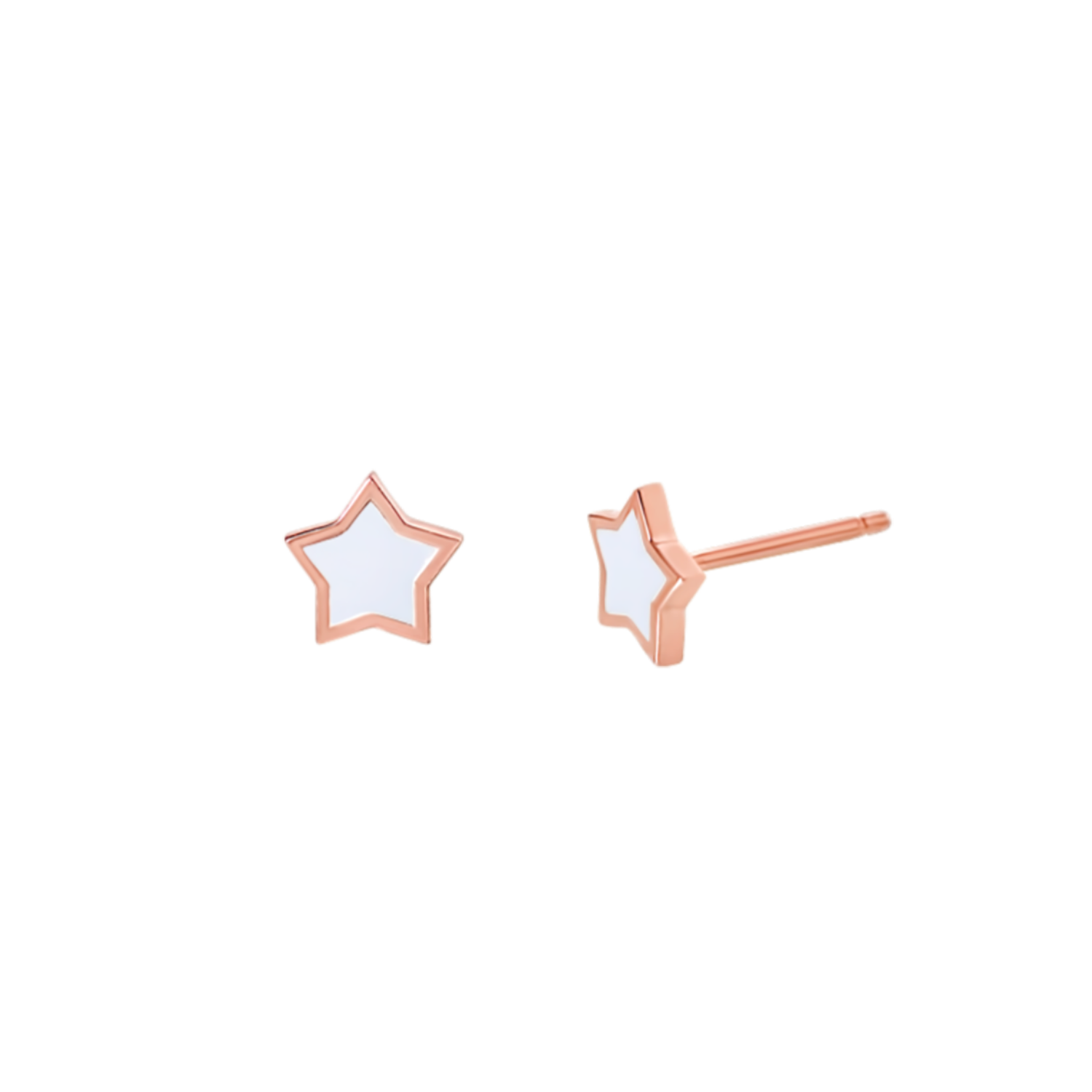 Enamel Stud Earrings K3207