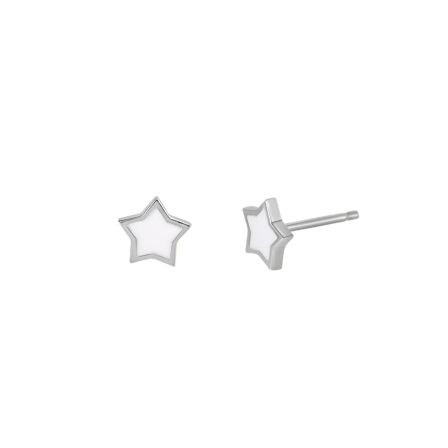 Enamel Stud Earrings K3207