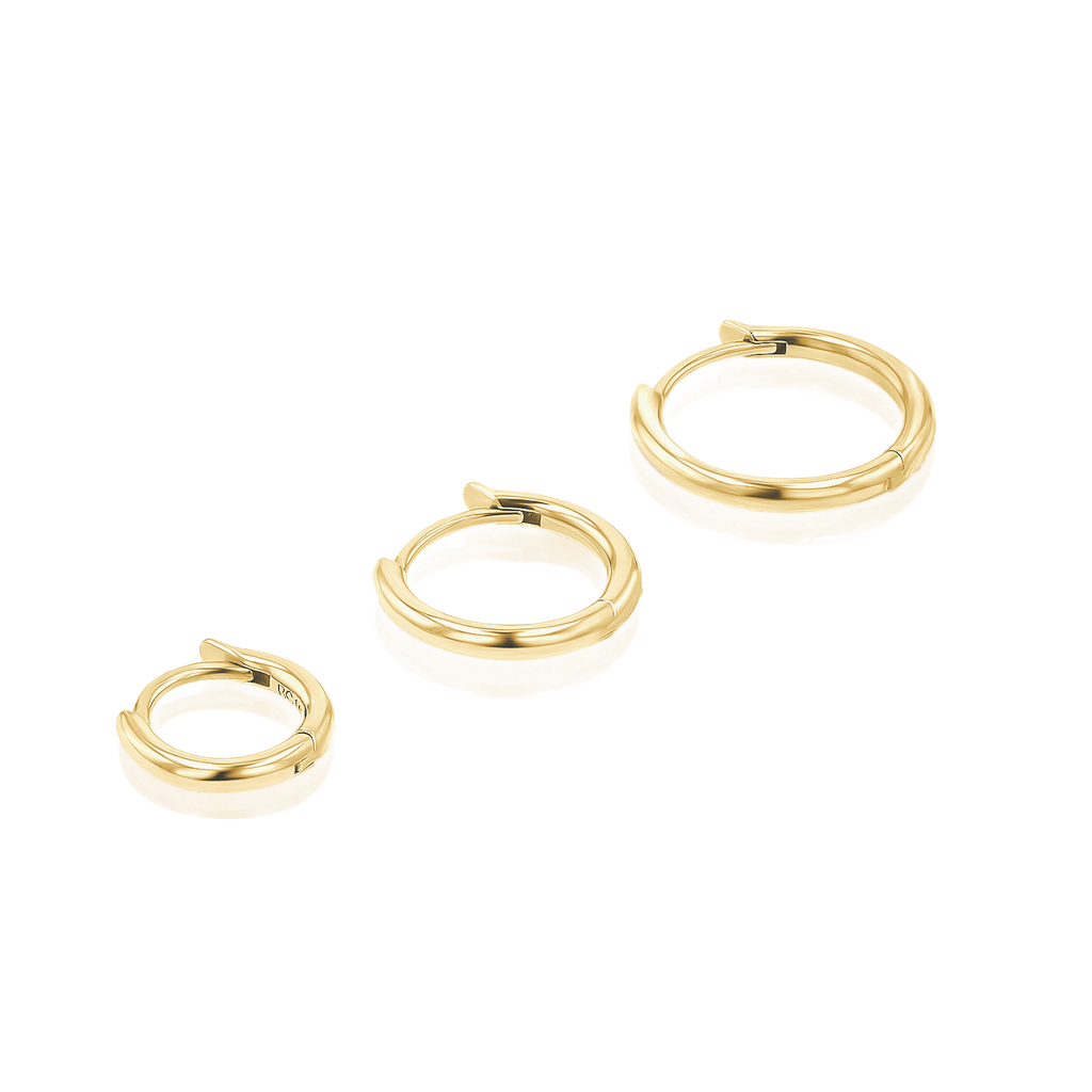 Petite Solid Huggie Earrings L330