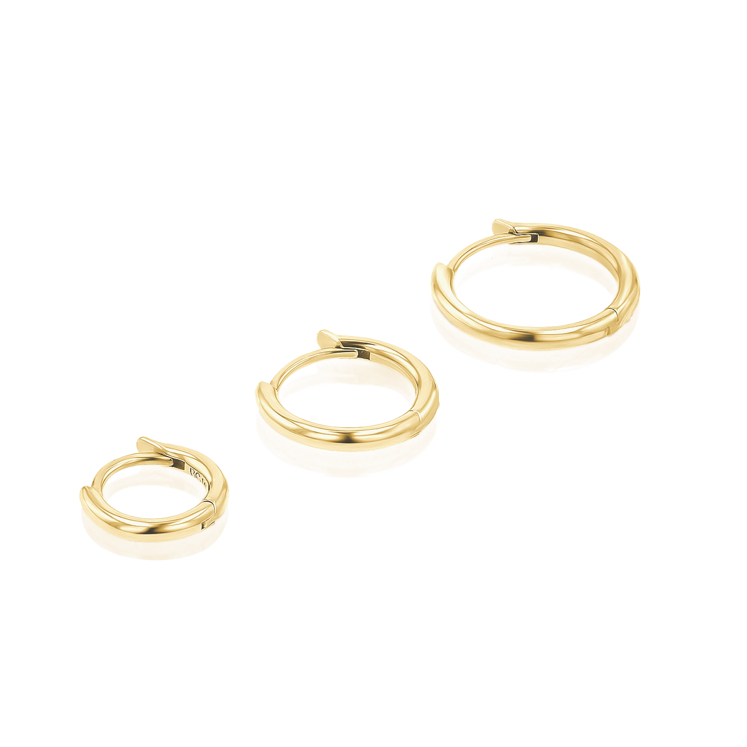 Petite Solid Huggie Earrings L330