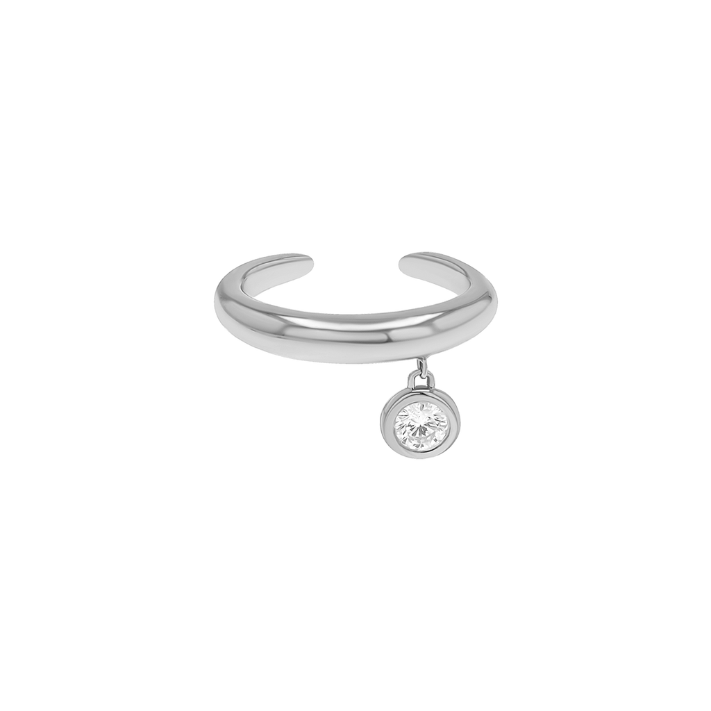 Diamond Drop Ear Cuff T272