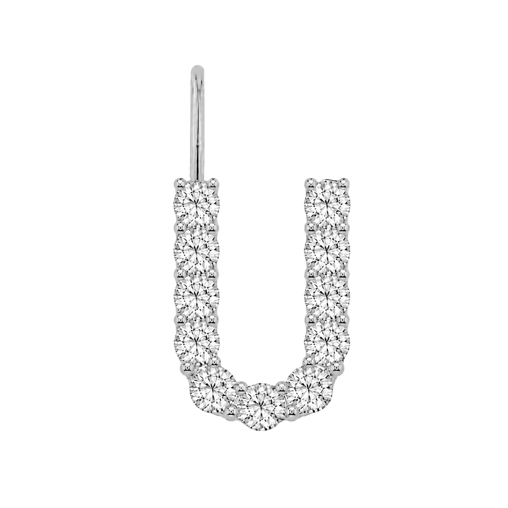 Diamond Initial Charm E118016
