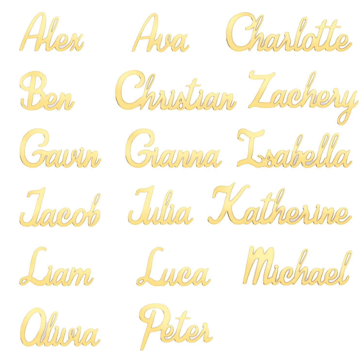 Custom Name Necklace A58363