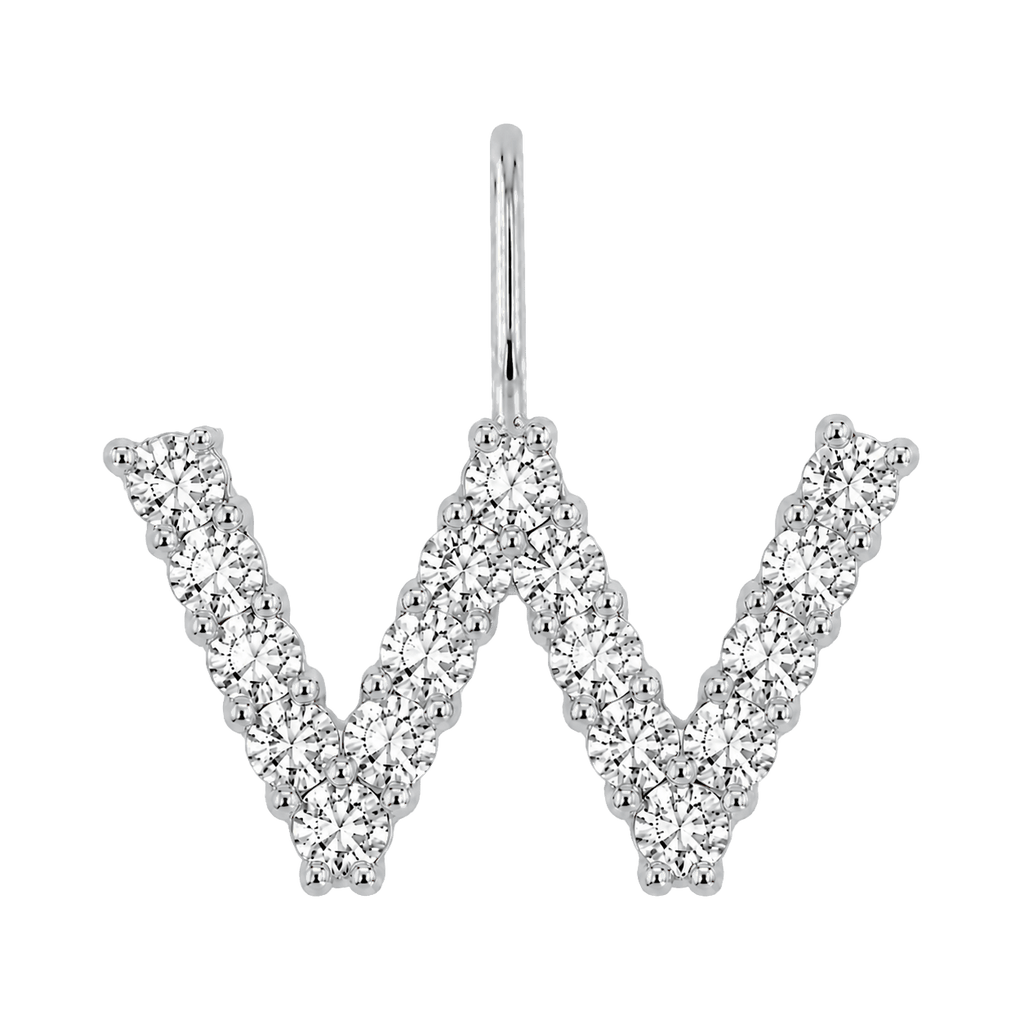 Diamond Initial Charm E118016