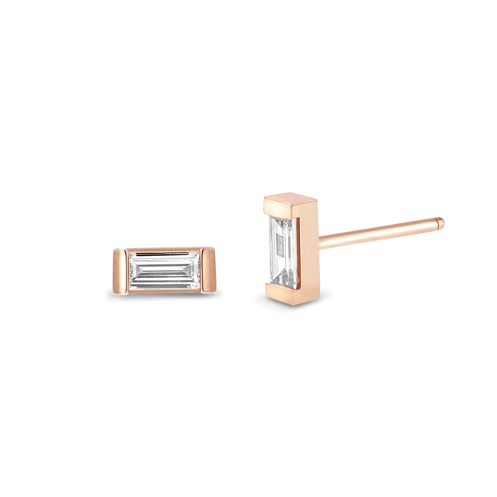 Diamond Stud Earrings E74869