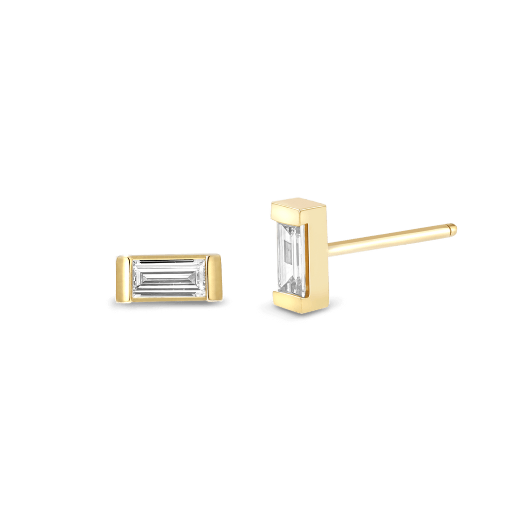 Diamond Stud Earrings E74869