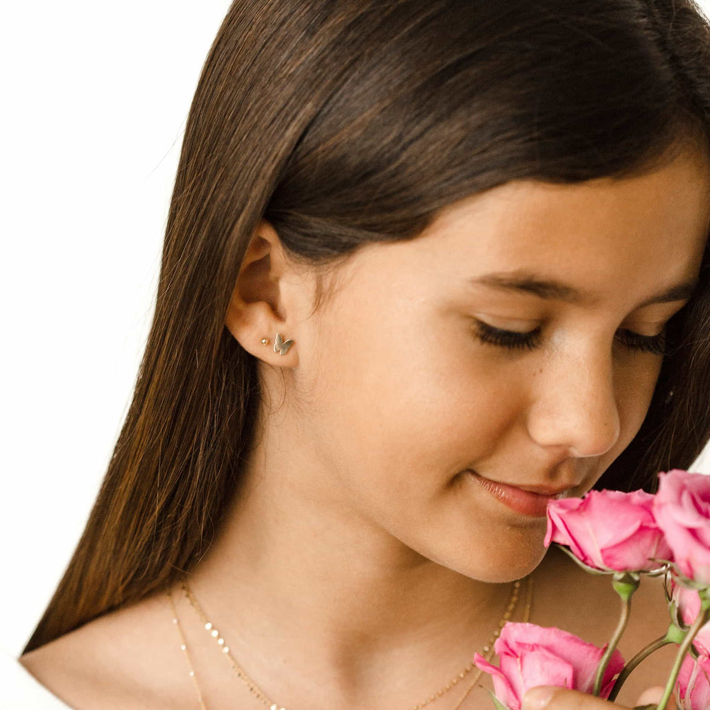 Butterfly Stud Earrings C325