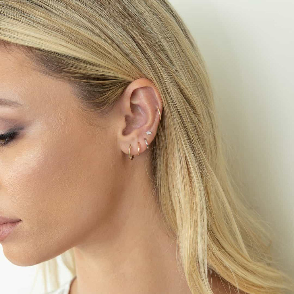 Huggie Hoop Earrings Z286449